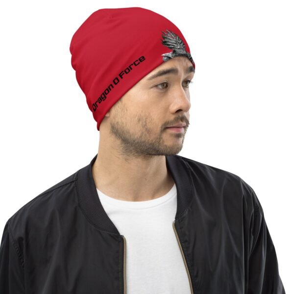 Dragon O All-Over Print Beanie - Image 2