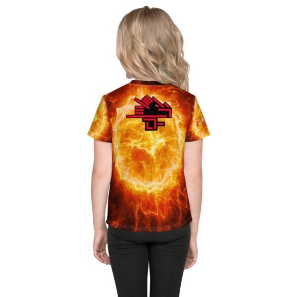 Lady O All Over Print Kids crew neck t-shirt - Image 2