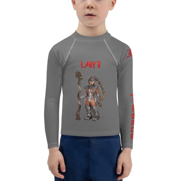 Lady O Kids Rash Guard - Grey