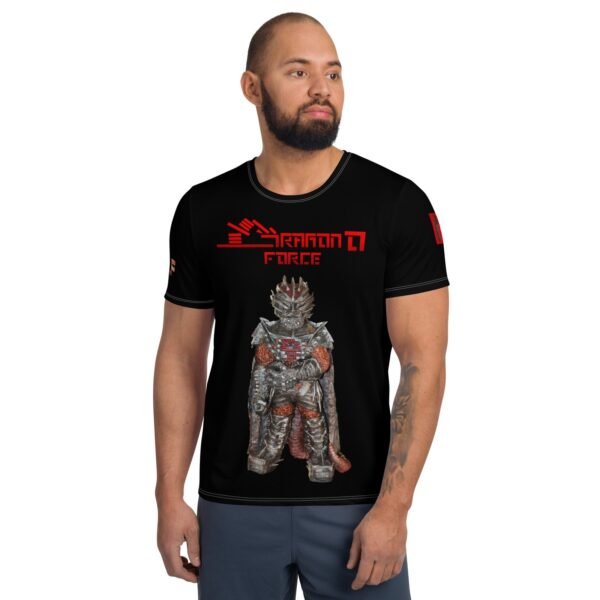 Dragon O All-Over Print Men's Athletic T-shirt