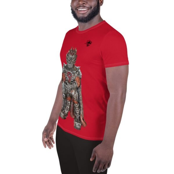 Dragon O All-Over Print Men's Athletic T-shirt - Image 4