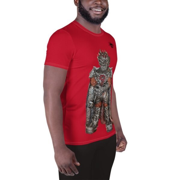 Dragon O All-Over Print Men's Athletic T-shirt - Image 3