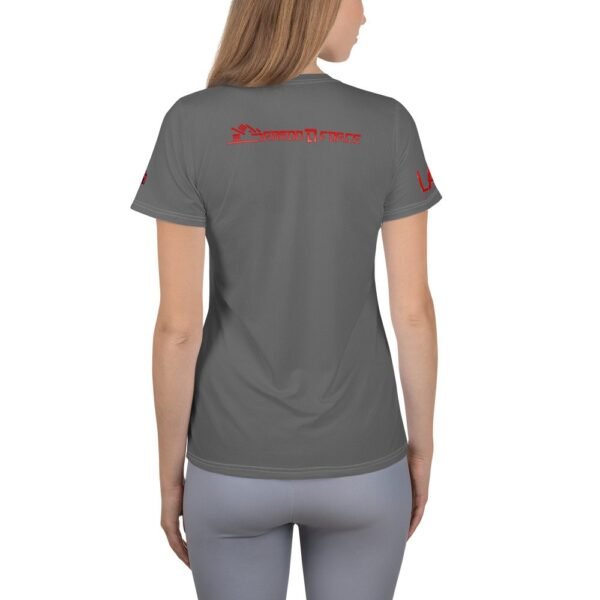 All-Over Print Women's Athletic T-shirt - Image 2