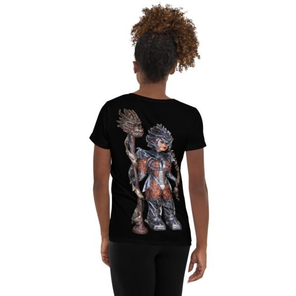 All-Over Print Women's Athletic T-shirt - Image 2