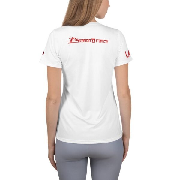 All-Over Print Women's Athletic T-shirt - Image 7