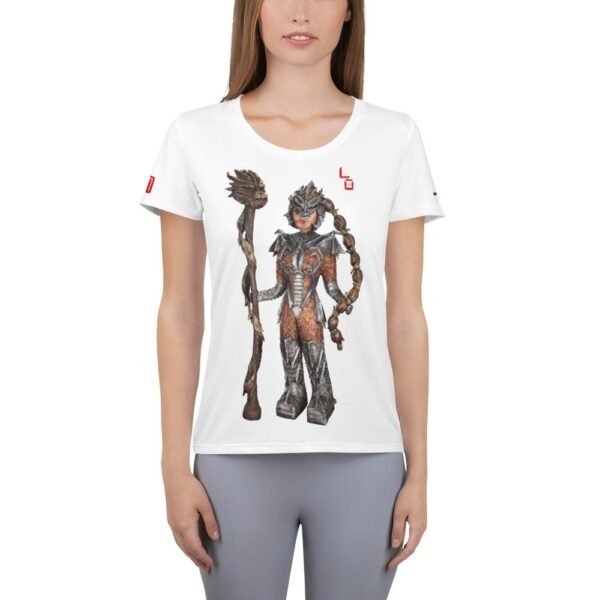 All-Over Print Women's Athletic T-shirt - Image 6
