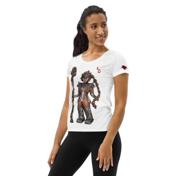 All-Over Print Women's Athletic T-shirt - Image 4