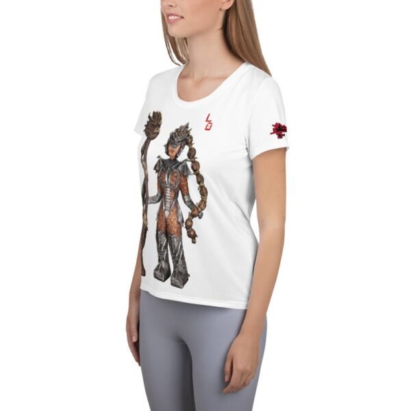 All-Over Print Women's Athletic T-shirt - Image 8