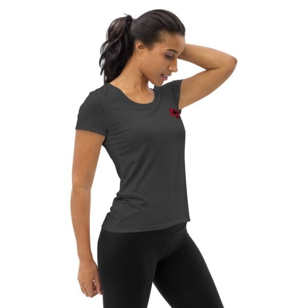 All-Over Print Women's Athletic T-shirt - Image 3