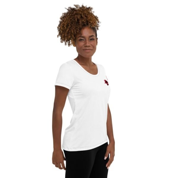 All-Over Print Women's Athletic T-shirt - Image 3