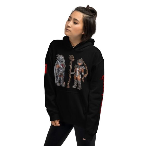 Dragon O Lady O Hand sculpture Unisex Hoodie - Image 7