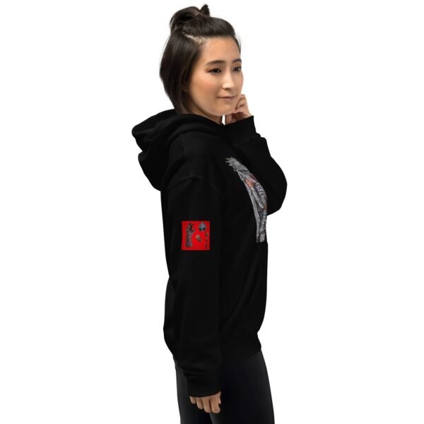 Dragon O Lady O Hand sculpture Unisex Hoodie - Image 4