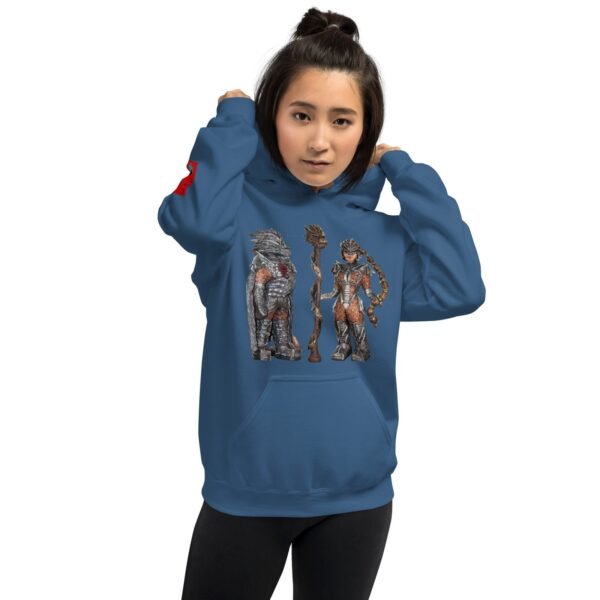Dragon O Lady O Hand sculpture Unisex Hoodie - Image 20