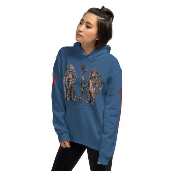 Dragon O Lady O Hand sculpture Unisex Hoodie - Image 25