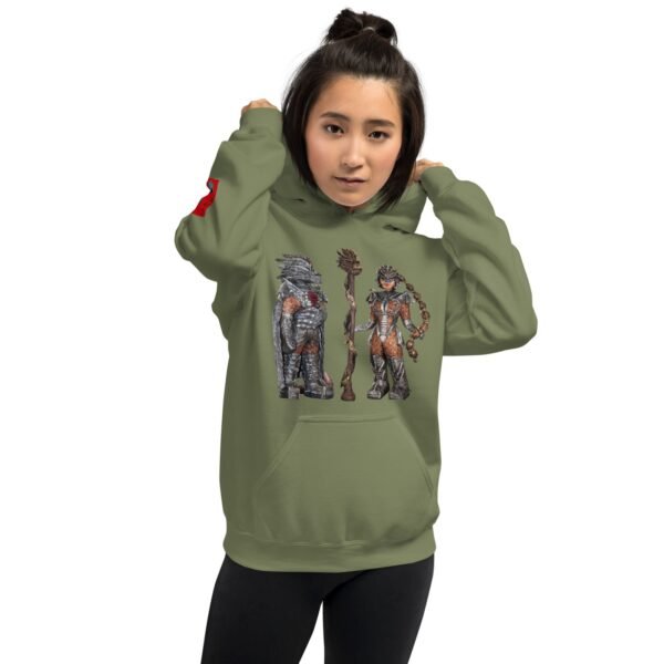 Dragon O Lady O Hand sculpture Unisex Hoodie - Image 26