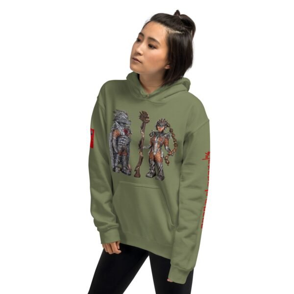 Dragon O Lady O Hand sculpture Unisex Hoodie - Image 31