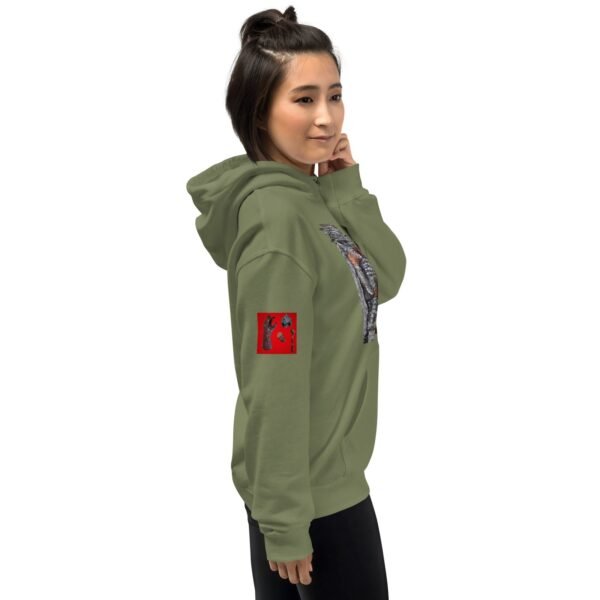 Dragon O Lady O Hand sculpture Unisex Hoodie - Image 28