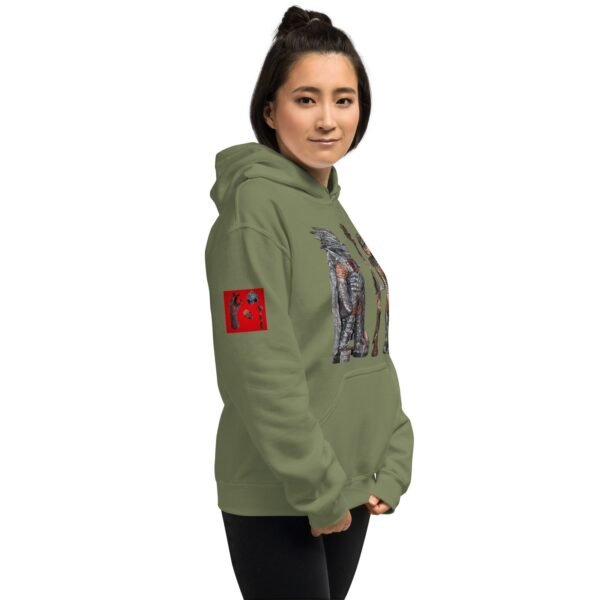 Dragon O Lady O Hand sculpture Unisex Hoodie - Image 29