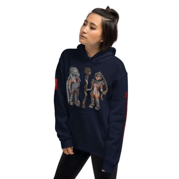 Dragon O Lady O Hand sculpture Unisex Hoodie - Image 13