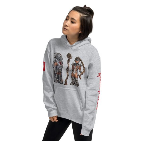 Dragon O Lady O Hand sculpture Unisex Hoodie - Image 37