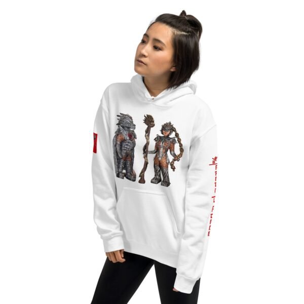 Dragon O Lady O Hand sculpture Unisex Hoodie - Image 42