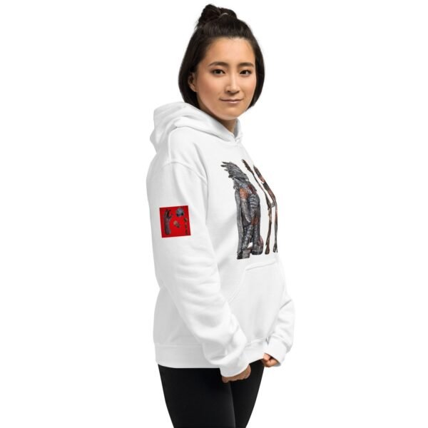 Dragon O Lady O Hand sculpture Unisex Hoodie - Image 40